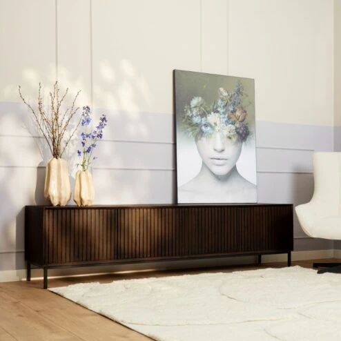 Tv meubel Martin Walnoot 210cm