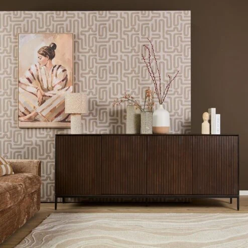 Dressoir Martin Walnoot 210cm