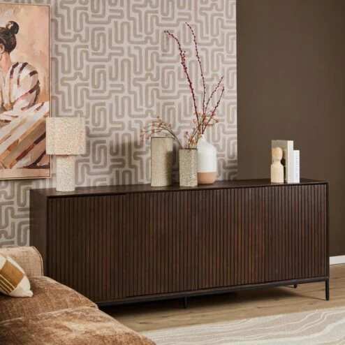 Alternative view of Dressoir Martin Walnoot 210cm