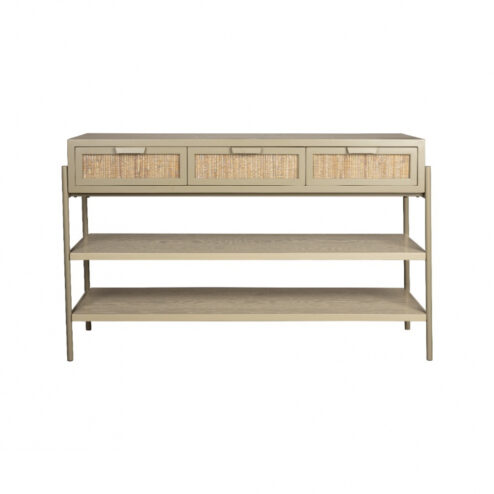 Sidetable Yasu Rotan Beige 120cm