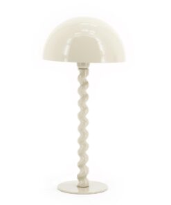 Tafellamp 1-lichts Luox Beige