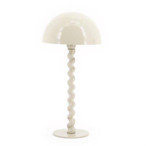 Tafellamp 1-lichts Luox Beige