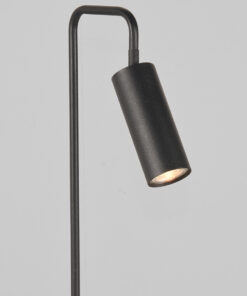 Tafellamp Emery 1-Lichts Zwart Metaal