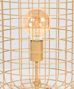 Tafellamp Smith 1-Lichts Goud Metaal
