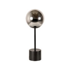 Tafellamp Sumo 1-Lichts Smoke Glas