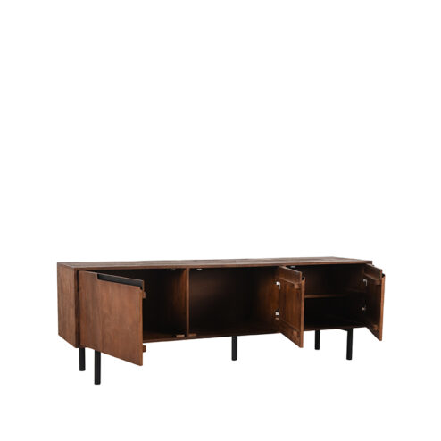 Tv-meubel Mary Espresso Mangohout 180cm