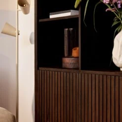 Vakkenkast Martin Walnoot 90cm (1)