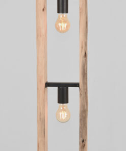 Vloerlamp Woody 3-Lichts Hout