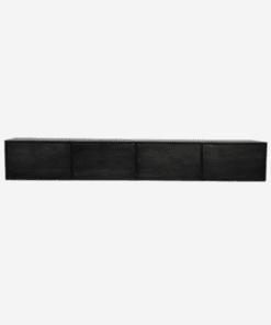 Zwevend Tv meubel Melanie Zwart 200cm