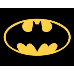 Batman Logo - metalen bord