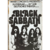 Black Sabbath - metalen bord
