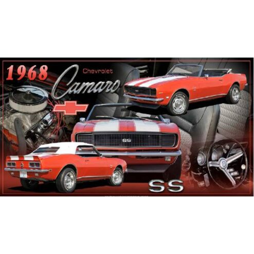 CHEVROLET CAMARO 1968 - metalen bord