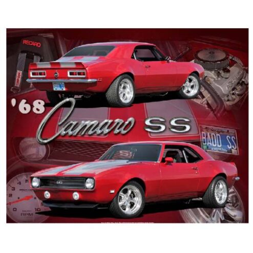 CHEVROLET CAMARO SS 1968 - metalen bord