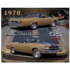 CHEVROLET EL CAMINO 1970 - metalen bord