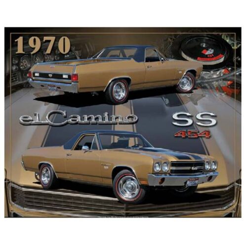 CHEVROLET EL CAMINO 1970 - metalen bord