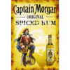 Captain Morgan Spiced Rum - metalen bord
