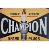 Champion Spark Plugs - metalen bord