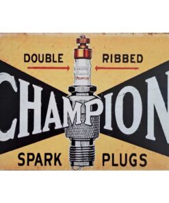 Champion Spark Plugs - metalen bord
