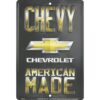 Chevrolet American Made - metalen bord