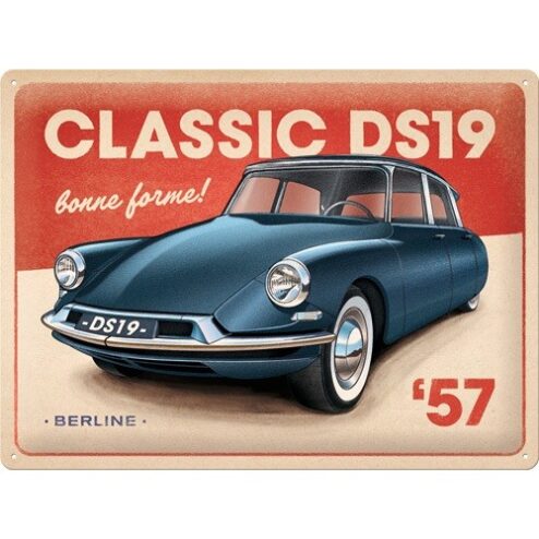 Citroën DS Classic DS19 Berline - metalen bord