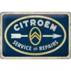 Citroën Service and Repairs - metalen bord