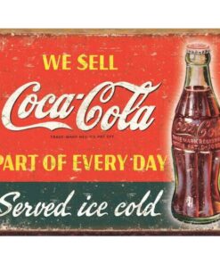 Coca-Cola - Part of Every Day - metalen bord