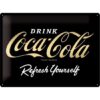 Coca Cola Refresh Yourself – Special Metallic Edition - metalen bord