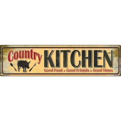 Country Kitchen - metalen bord