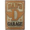 Dad's Garage - metalen bord
