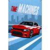 Dodge Charger Time machines - metalen bord