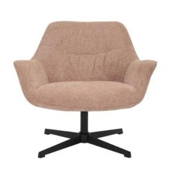 Draaibare Fauteuil Daphne Brique