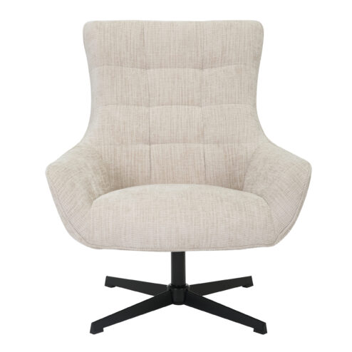 Draaibare Fauteuil Naomi Toffee