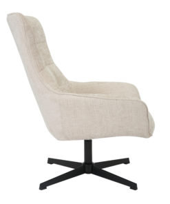 Draaibare Fauteuil Naomi Toffee