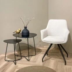 Eetkamerstoel Duke Beige (4)