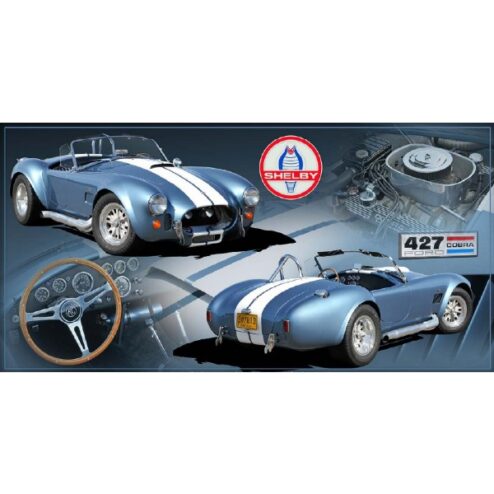 FORD SHELBY COBRA 427 - metalen bord