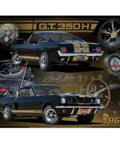 FORD SHELBY GT350H 1966 - metalen bord