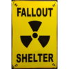 Fallout Shelter - metalen bord