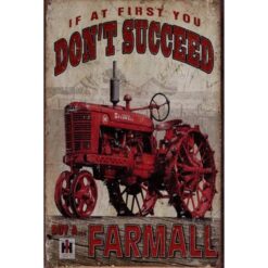 Farmall - metalen bord