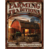 Farming Traditions - metalen bord