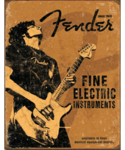 Fender Rock On - metalen bord