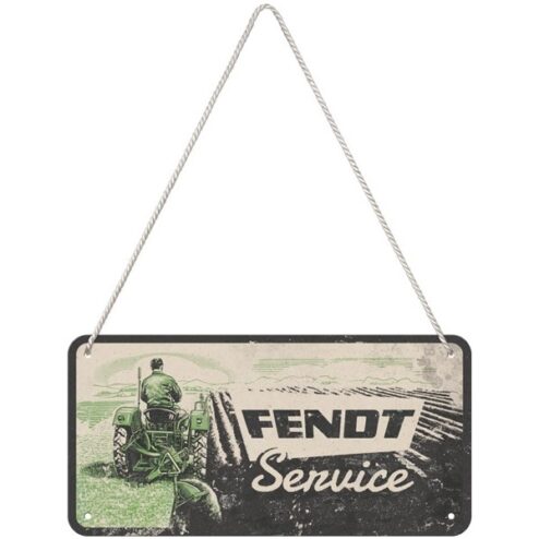 Fendt Service - metalen bord