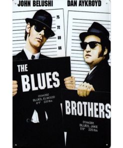 Film Blues Brothers Prison - metalen bord