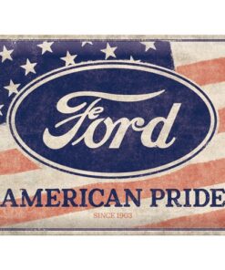 Ford - American Pride US Flag - metalen bord