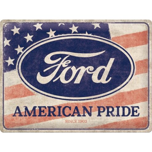 Ford - American Pride US Flag - metalen bord