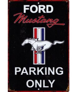 Ford Mustang Parking - metalen bord