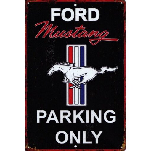 Ford Mustang Parking - metalen bord