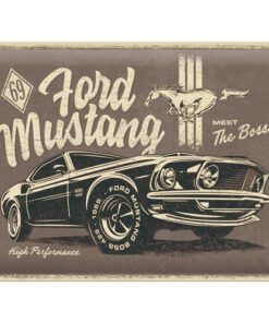 Ford Mustang The Boss - metalen bord