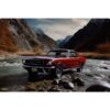 Ford Mustang rood - metalen bord