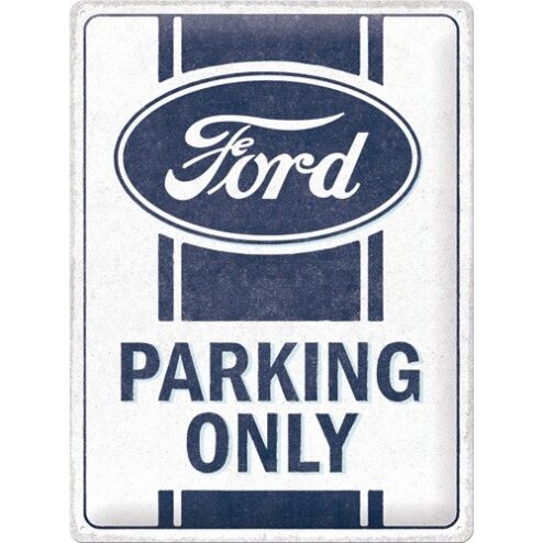 Ford Parking Only - metalen bord