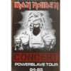 Iron Maiden Powerslave Tour - metalen bord